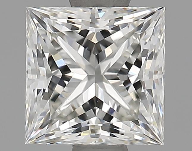 1.08 Carat Princess Shaped Ideal Cut VVS2 IGI Certified Lab Grown Diamond