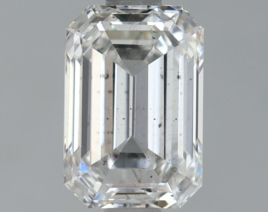 1.12 Carat Emerald Shaped Ideal Cut SI1 IGI Certified Lab Grown Diamond