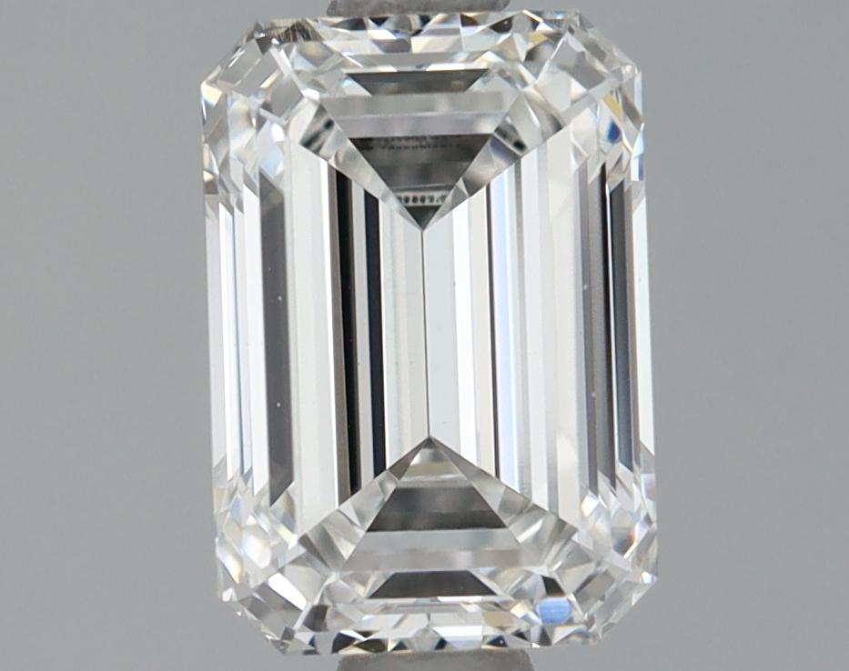1.3 Carat Emerald Shaped Ideal Cut VVS2 IGI Certified Lab Grown Diamond