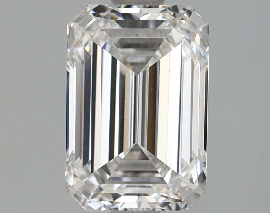 1.74 Carat Emerald Shaped Ideal Cut VS2 IGI Certified Lab Grown Diamond