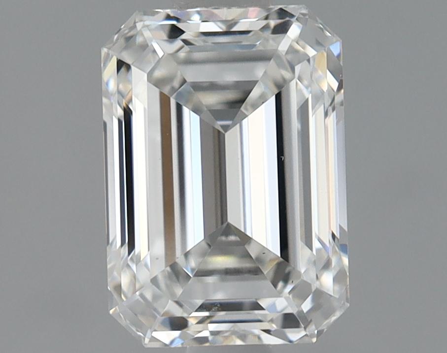 1.35 Carat Emerald Shaped Ideal Cut VS1 IGI Certified Lab Grown Diamond