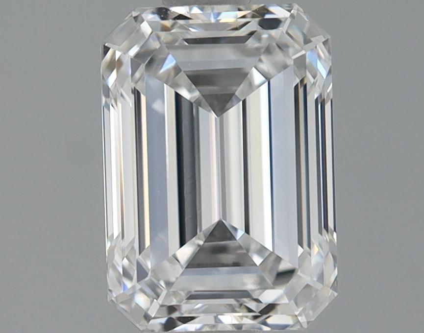 1.22 Carat Emerald Shaped Ideal Cut VVS2 IGI Certified Lab Grown Diamond