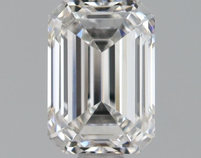 1.11 Carat Emerald Shaped Ideal Cut VVS2 IGI Certified Lab Grown Diamond