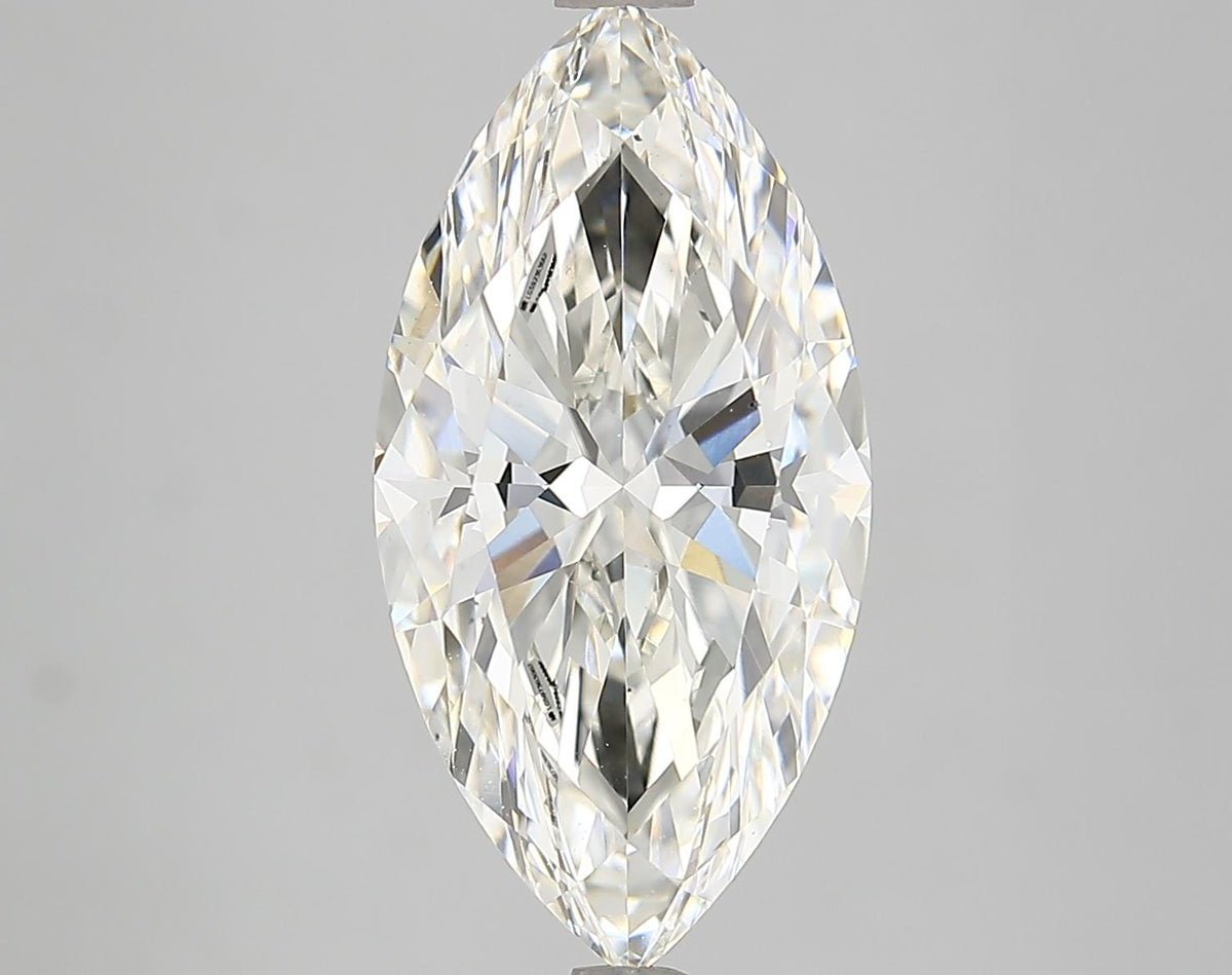 4.75 Carat Marquise Shaped Ideal Cut VS2 IGI Certified Lab Grown Diamond