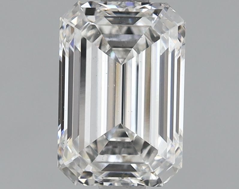 1.39 Carat Emerald Shaped Ideal Cut VS2 IGI Certified Lab Grown Diamond
