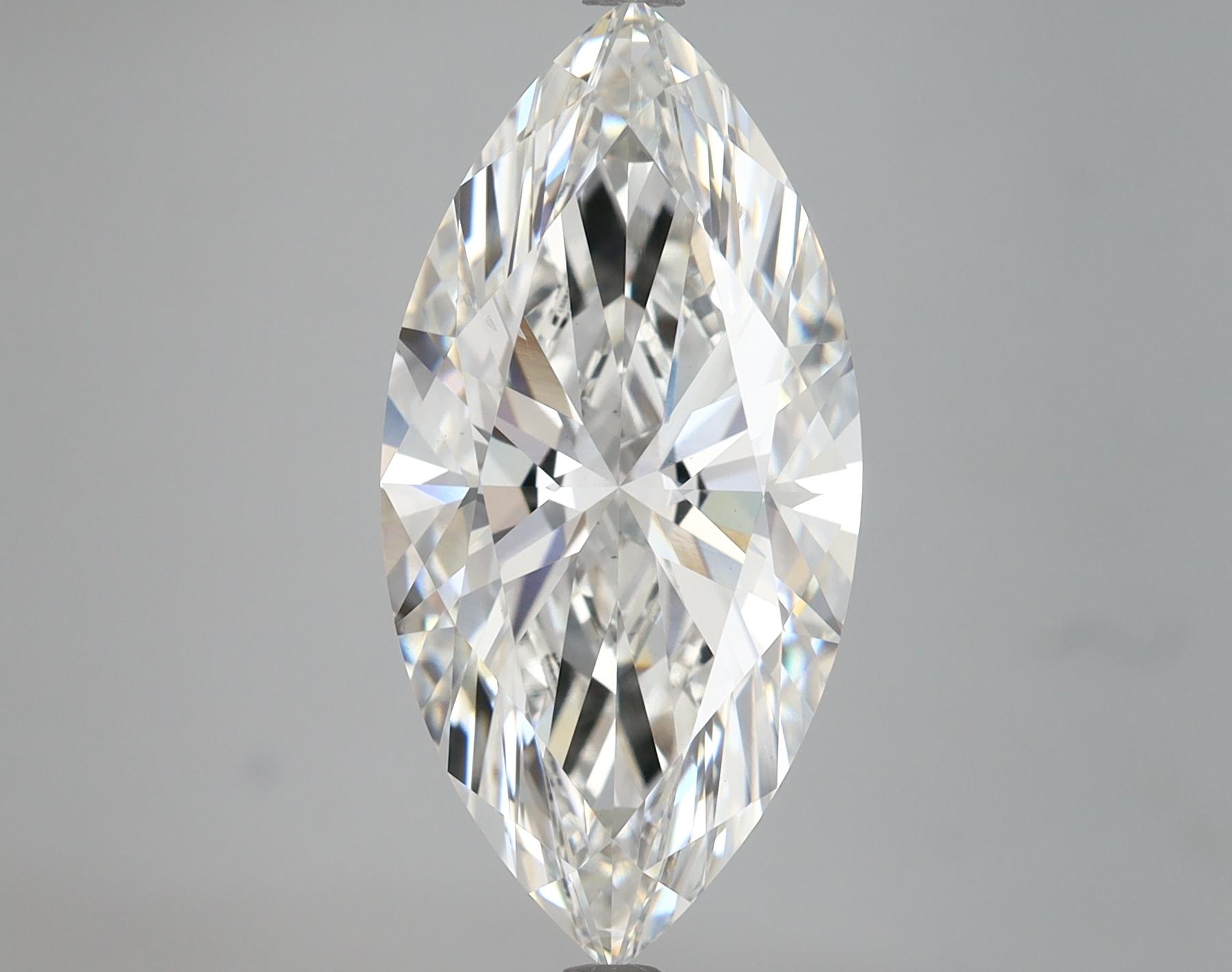 6.29 Carat Marquise Shaped Ideal Cut VS2 IGI Certified Lab Grown Diamond