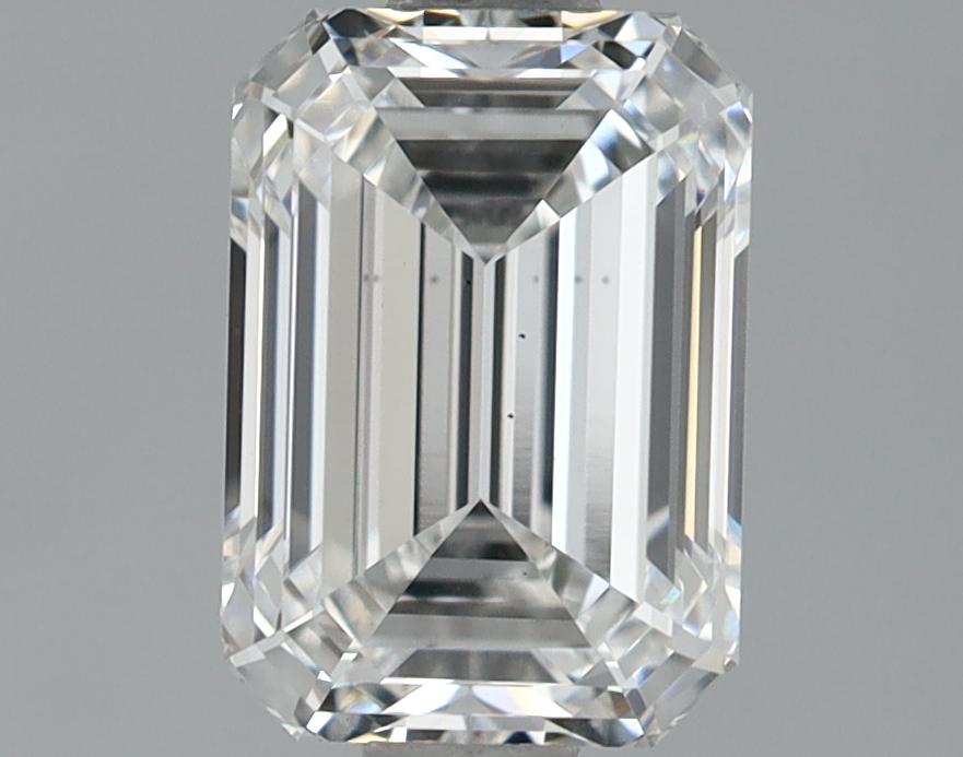 1.24 Carat Emerald Shaped Ideal Cut VS1 IGI Certified Lab Grown Diamond