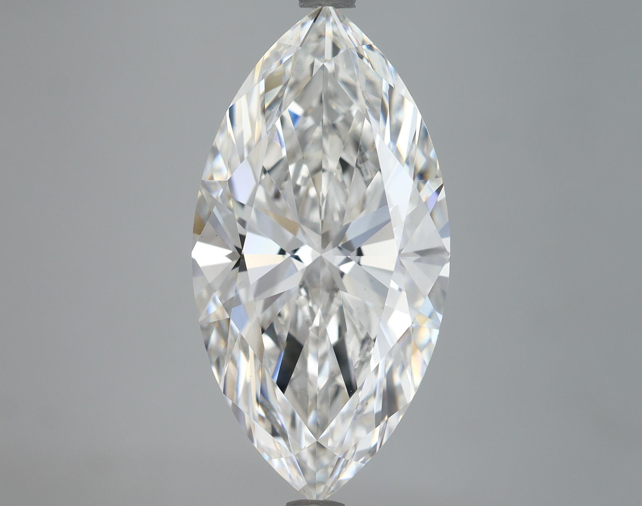 5.65 Carat Marquise Shaped Ideal Cut VS1 IGI Certified Lab Grown Diamond