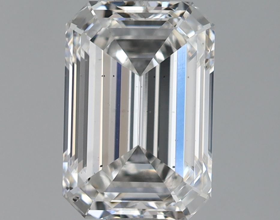 1.26 Carat Emerald Shaped Ideal Cut VS2 IGI Certified Lab Grown Diamond
