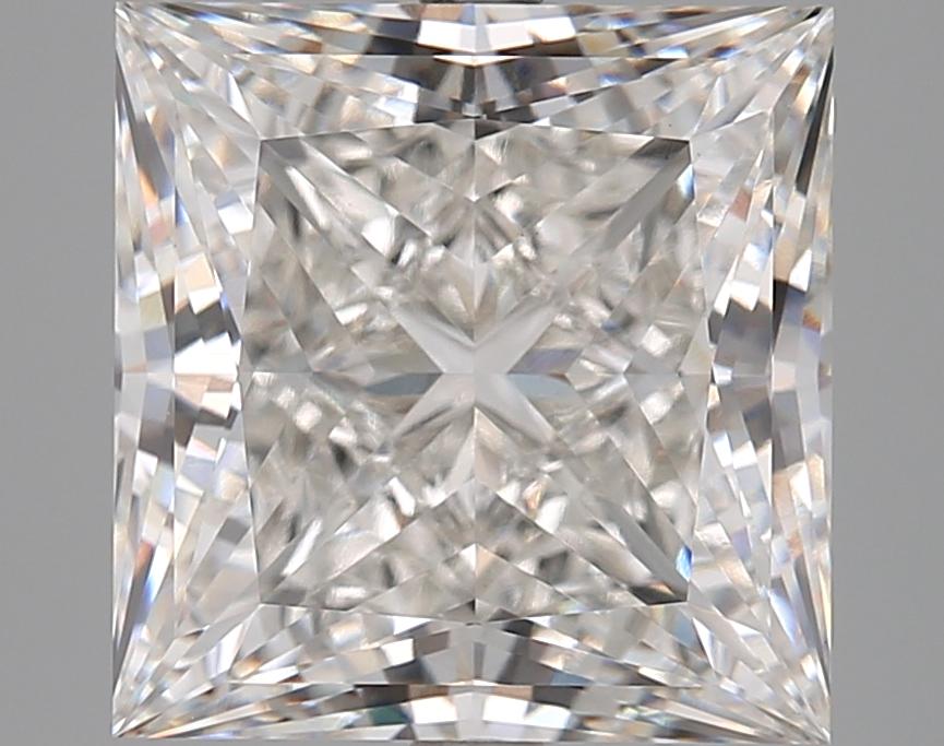 7.12 Carat Princess Shaped Ideal Cut VVS2 IGI Certified Lab Grown Diamond