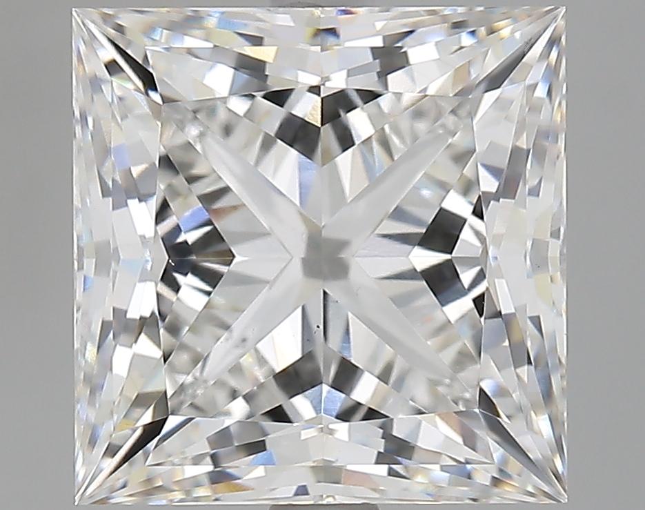 4.74 Carat Princess Shaped Ideal Cut VS1 IGI Certified Lab Grown Diamond