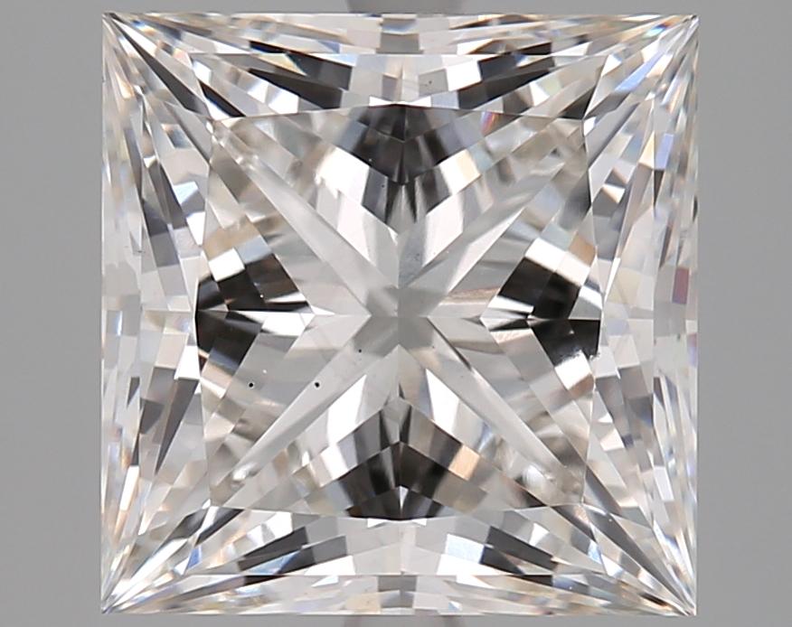 5.56 Carat Princess Shaped Ideal Cut VS2 IGI Certified Lab Grown Diamond