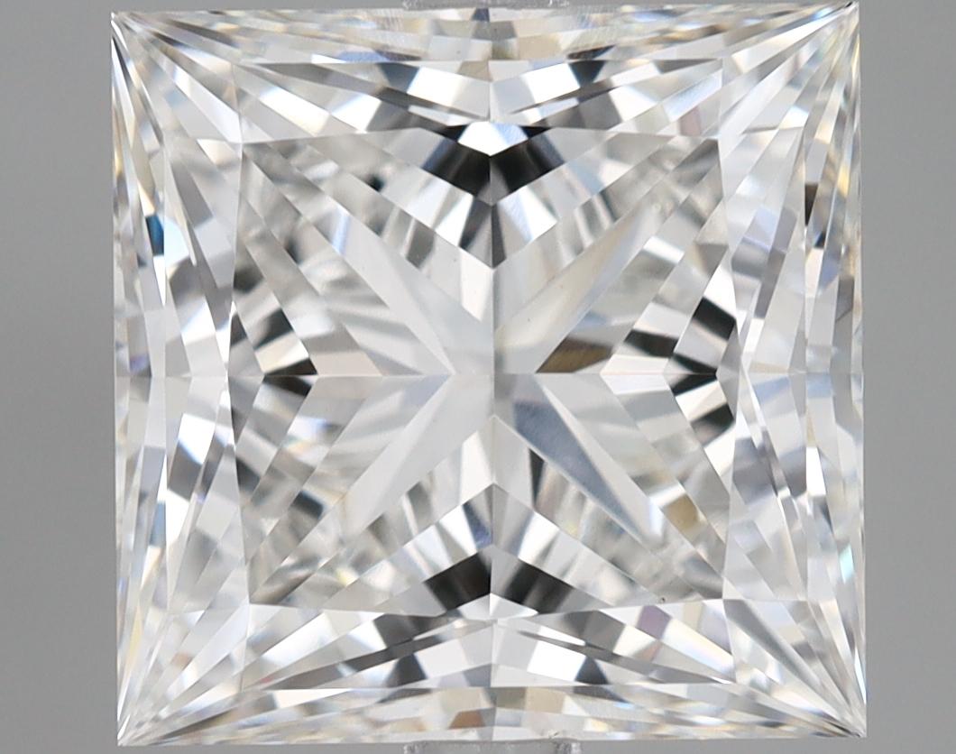 4.51 Carat Princess Shaped Ideal Cut VS1 IGI Certified Lab Grown Diamond