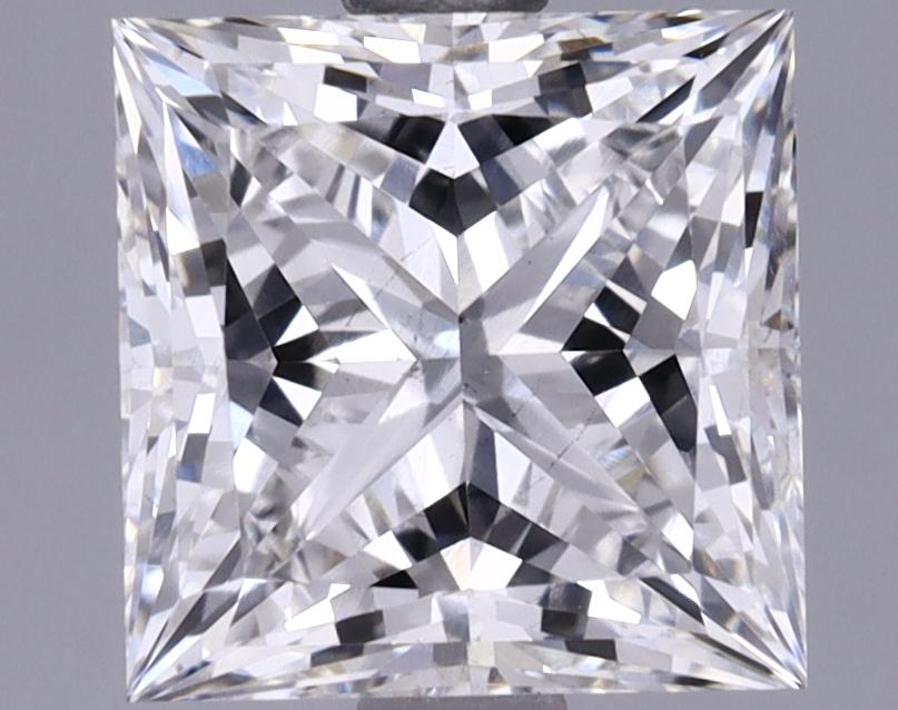 2.21 Carat Princess Shaped Ideal Cut VS2 GIA Certified Lab Grown Diamond