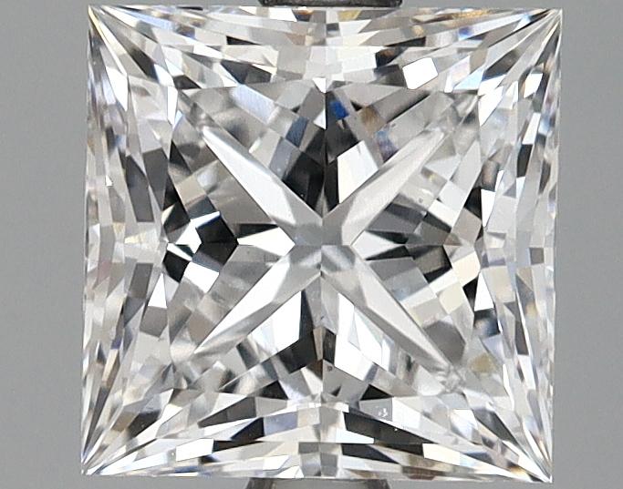 2.16 Carat Princess Shaped Ideal Cut VS1 GIA Certified Lab Grown Diamond