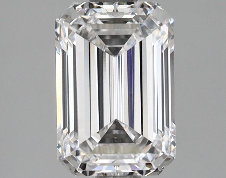 1.56 Carat Emerald Shaped Very Good Cut VS2 GIA Certified Lab Grown Diamond