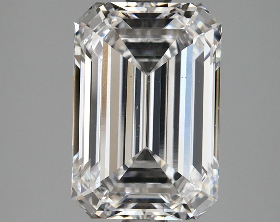 3.04 Carat Emerald Shaped Ideal Cut VS2 GIA Certified Lab Grown Diamond