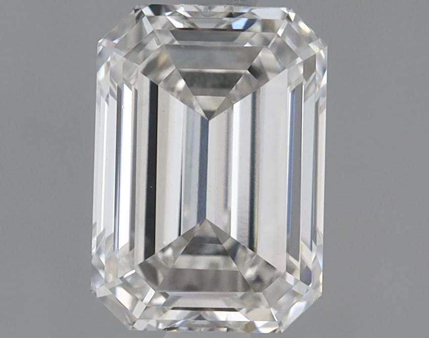 1.41 Carat Emerald Shaped Ideal Cut VVS2 IGI Certified Lab Grown Diamond