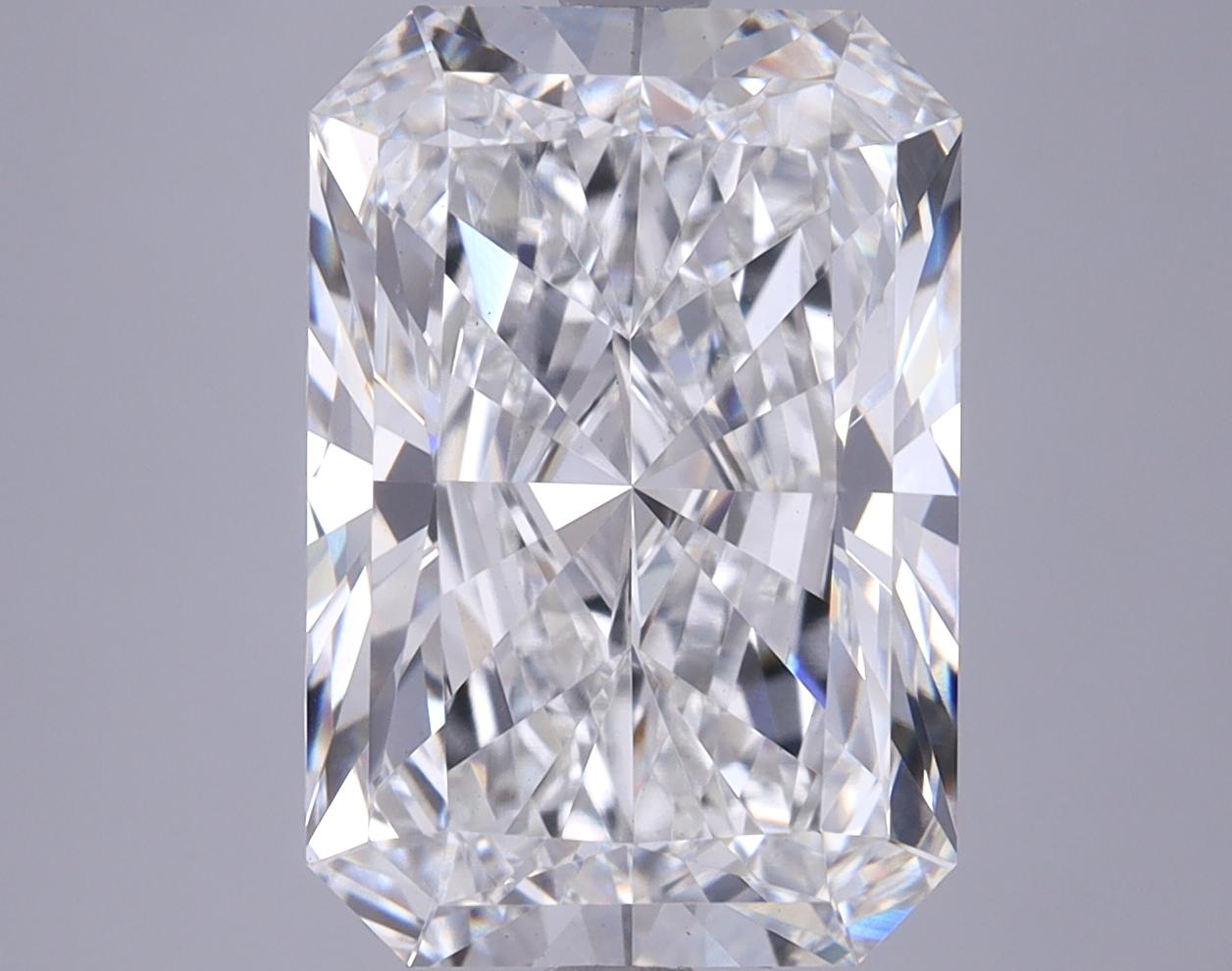6.53 Carat Radiant Shaped Ideal Cut VS2 GIA Certified Lab Grown Diamond