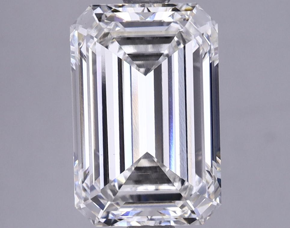 2.9 Carat Emerald Shaped Excellent Cut VS2 GIA Certified Lab Grown Diamond