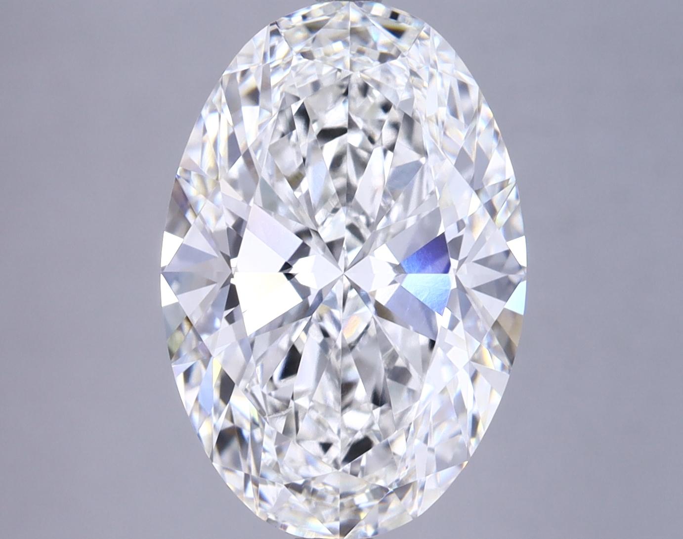 5.58 Carat Oval Shaped Excellent Cut VS2 GIA Certified Lab Grown Diamond