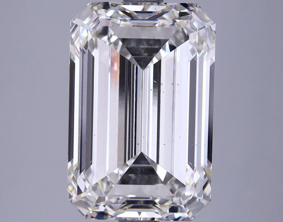 4.64 Carat Emerald Shaped Very Good Cut VS2 GIA Certified Lab Grown Diamond