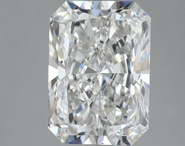 1.66 Carat Radiant Shaped Ideal Cut VVS2 IGI Certified Lab Grown Diamond
