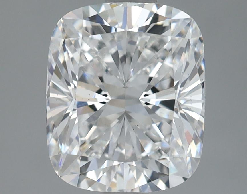 1.63 Carat Elongated Cushion Shaped Excellent Cut VS2 IGI Certified Lab Grown Diamond