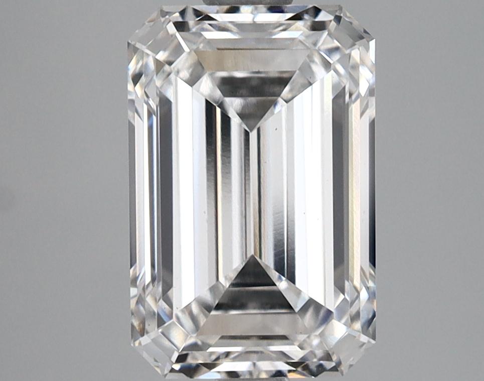 3.09 Carat Emerald Shaped Excellent Cut VS1 GIA Certified Lab Grown Diamond