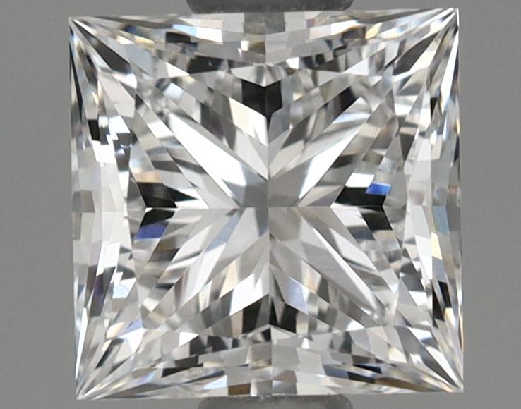 1.07 Carat Princess Shaped Very Good Cut VVS2 GIA Certified Lab Grown Diamond