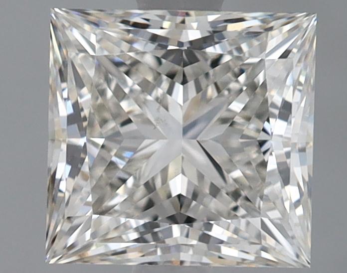1.72 Carat Princess Shaped Ideal Cut VVS2 IGI Certified Lab Grown Diamond
