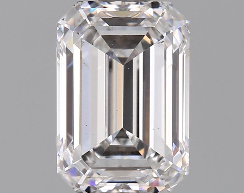 1.3 Carat Emerald Shaped Ideal Cut VS2 IGI Certified Lab Grown Diamond