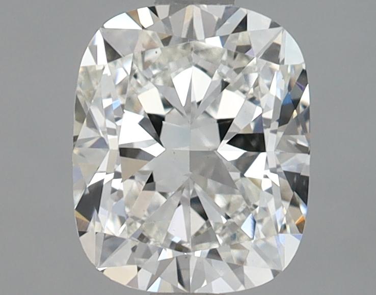 1.63 Carat Elongated Cushion Shaped Excellent Cut VS2 IGI Certified Lab Grown Diamond
