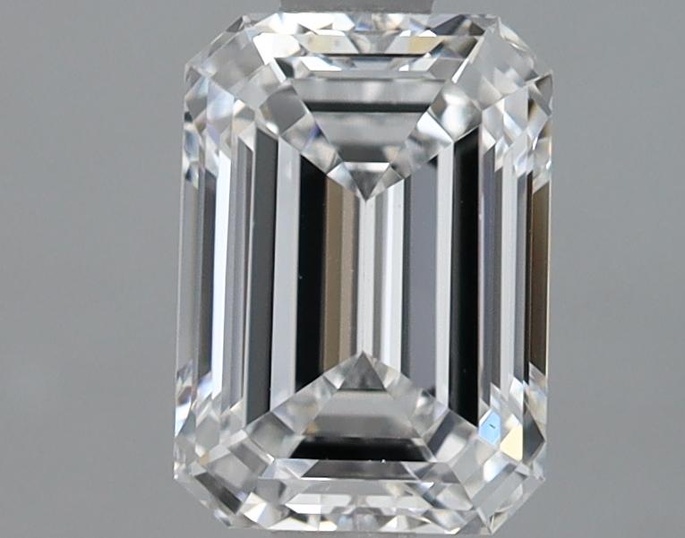 1.33 Carat Emerald Shaped Ideal Cut VS1 IGI Certified Lab Grown Diamond