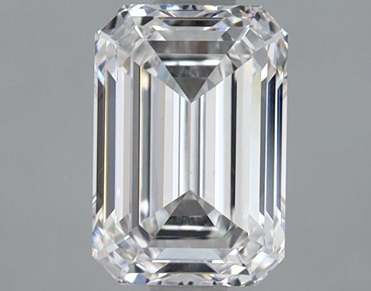 1.33 Carat Emerald Shaped Ideal Cut VS1 IGI Certified Lab Grown Diamond