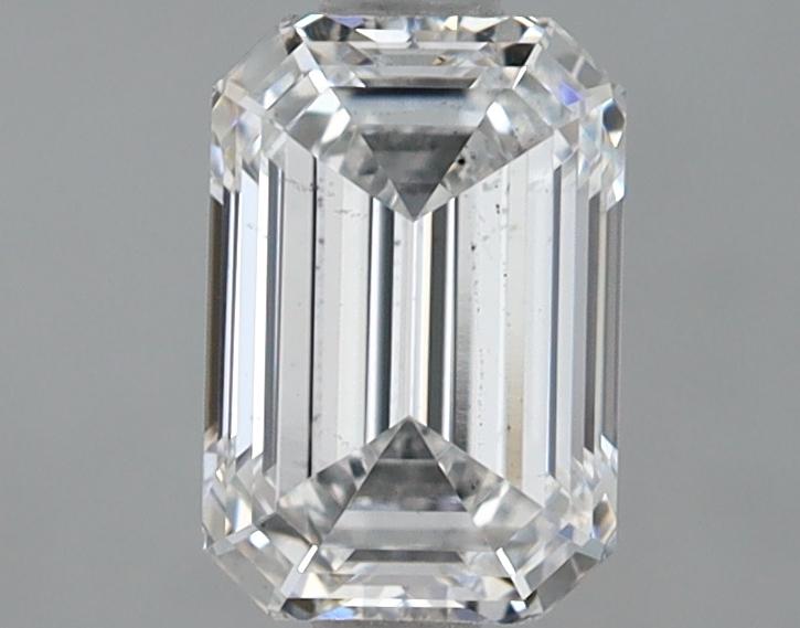 1.24 Carat Emerald Shaped Ideal Cut SI1 IGI Certified Lab Grown Diamond