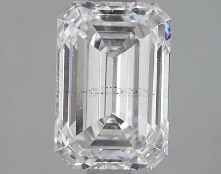 1.44 Carat Emerald Shaped Very Good Cut SI1 IGI Certified Lab Grown Diamond
