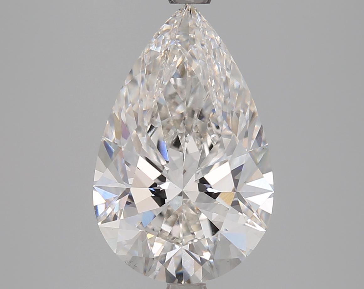 3.55 Carat Pear Shaped Very Good Cut VS2 IGI Certified Lab Grown Diamond