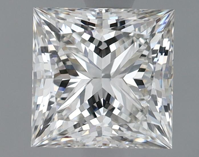 1.43 Carat Princess Shaped Ideal Cut VVS2 IGI Certified Lab Grown Diamond