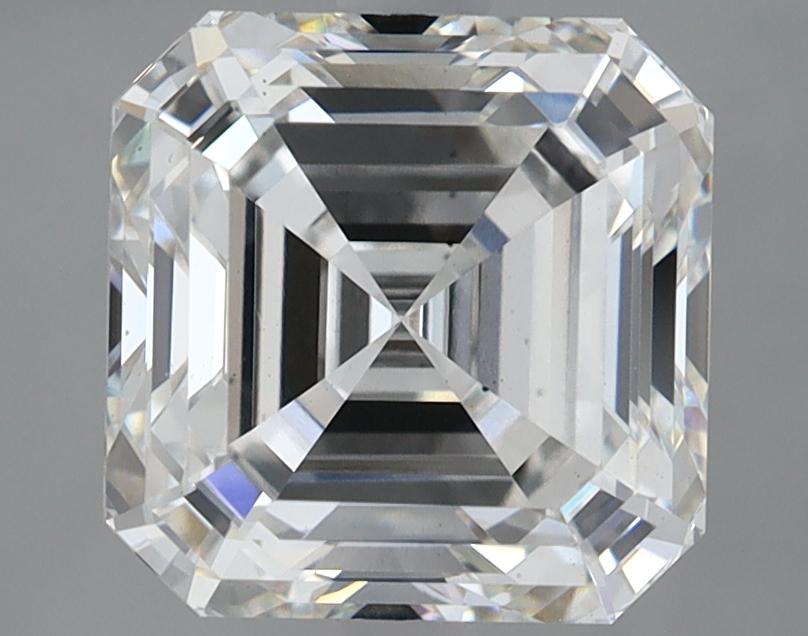 3.31 Carat Asscher Shaped Excellent Cut VS2 IGI Certified Lab Grown Diamond