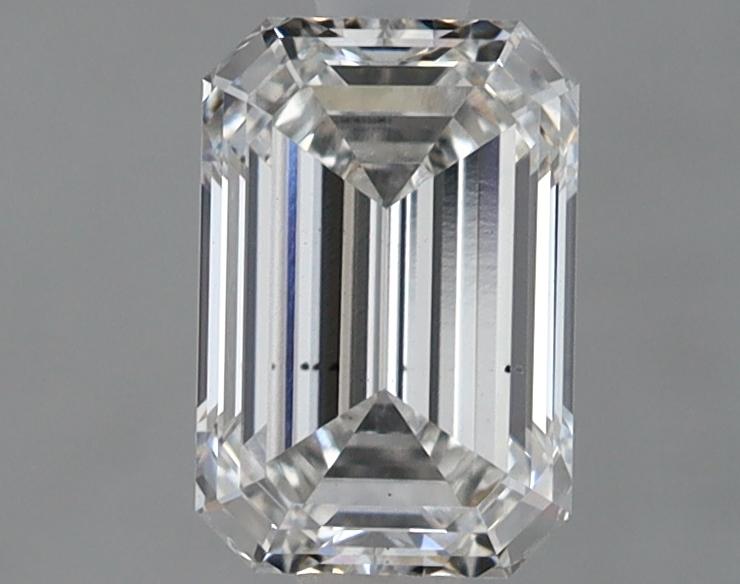1.32 Carat Emerald Shaped Ideal Cut VS2 IGI Certified Lab Grown Diamond