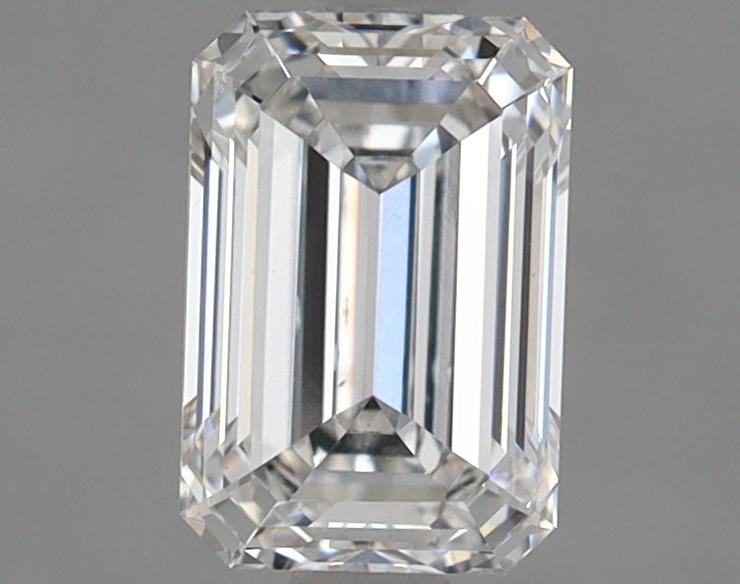 1.41 Carat Emerald Shaped Ideal Cut VS2 IGI Certified Lab Grown Diamond