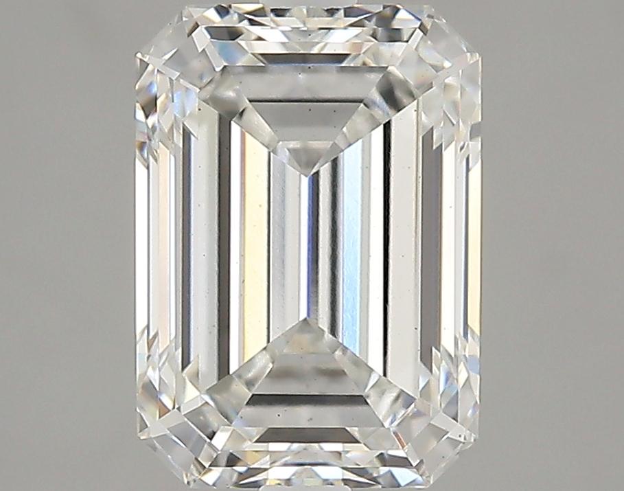 2.94 Carat Emerald Shaped Ideal Cut VS1 IGI Certified Lab Grown Diamond