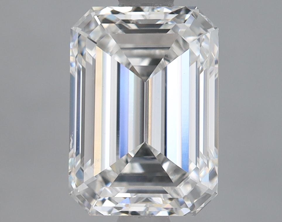 2.01 Carat Emerald Shaped Ideal Cut VVS2 IGI Certified Lab Grown Diamond