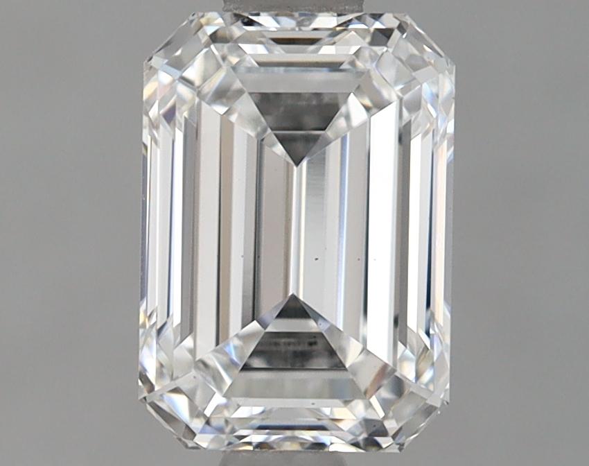 1.3 Carat Emerald Shaped Ideal Cut VS1 IGI Certified Lab Grown Diamond
