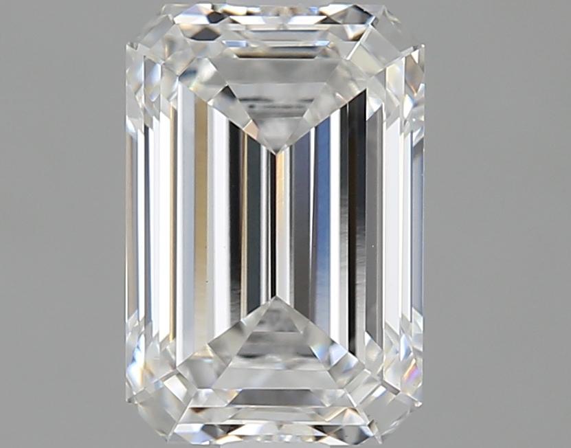 1.45 Carat Emerald Shaped Ideal Cut VS1 IGI Certified Lab Grown Diamond