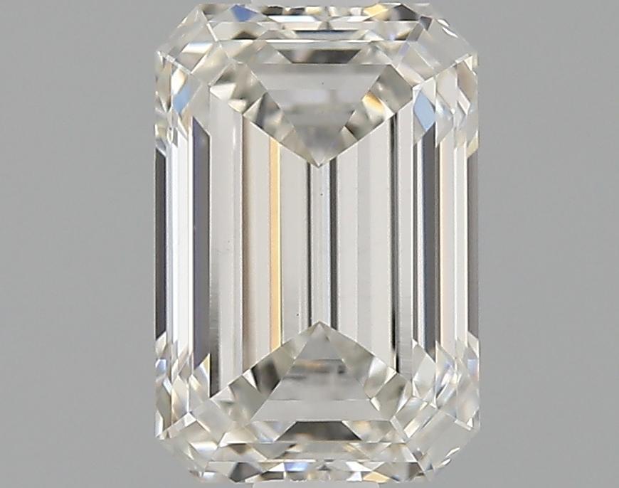 1.12 Carat Emerald Shaped Ideal Cut VVS2 IGI Certified Lab Grown Diamond