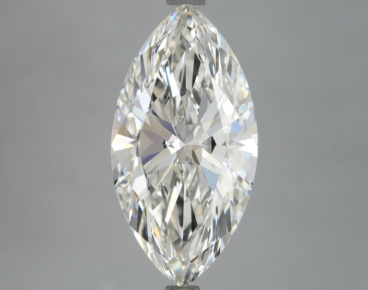 4.19 Carat Marquise Shaped Ideal Cut VVS2 IGI Certified Lab Grown Diamond