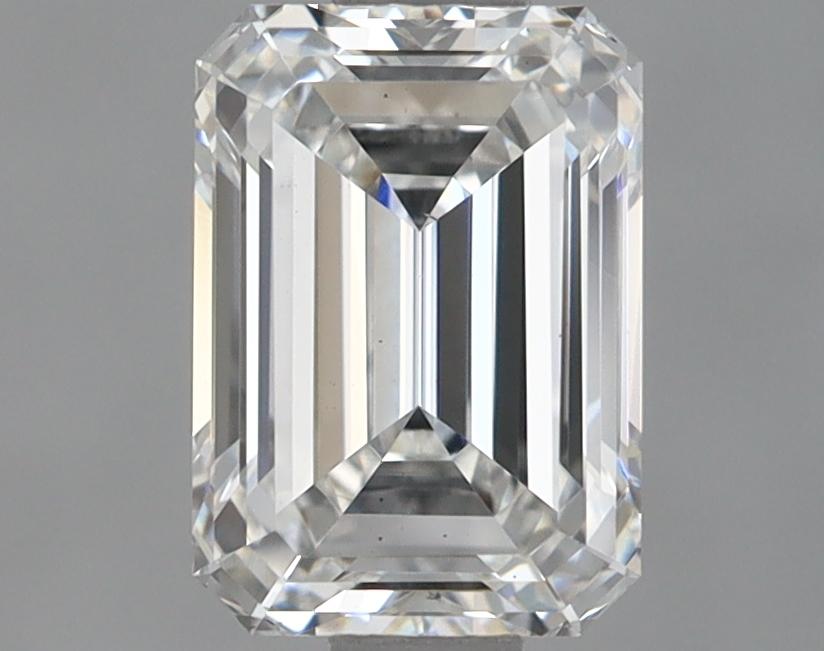 1.3 Carat Emerald Shaped Ideal Cut VS1 IGI Certified Lab Grown Diamond