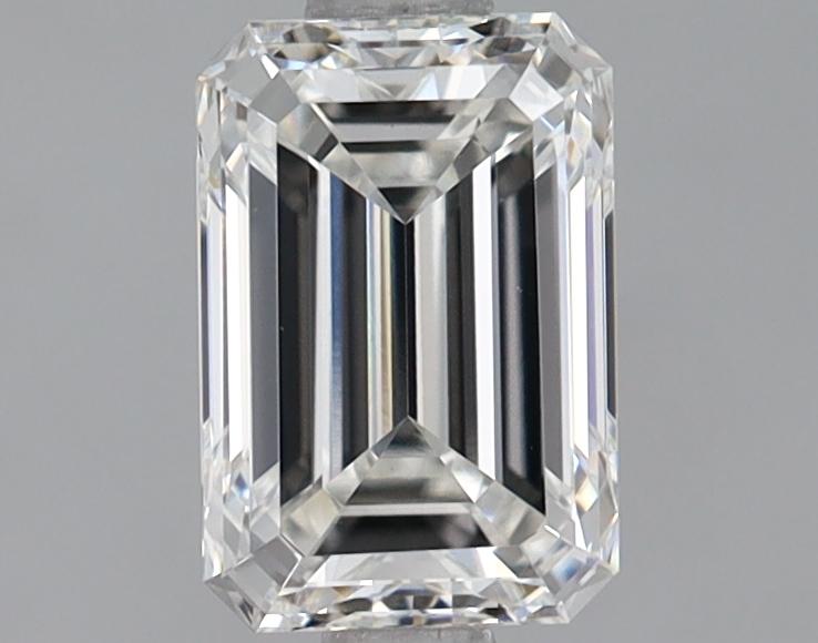 1.21 Carat Emerald Shaped Ideal Cut VVS2 IGI Certified Lab Grown Diamond